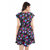 Stylelead Fashion Multicolor Printed A Line Dress Dress For Women
