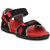 Sparx Kids Black & Red Floater Sandals (SS-109K)