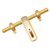 SmartShophar Brass Door Aldrop Gold Finish 8 Inches Pical Kitchen & Home