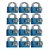 Smart Shophar Num Lock 12 Pc Zinc Padlock 3 Digit Medium