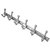 SmartShophar Stainless Steel Wall Hook Agelast 3 Legs Kitchen & Home