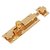 Smart Shophar 6 Pcs Brass Door Latch Bolts 10 Inches Hex Tower Bolt Gold