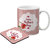 LOF Gifts For Happy Mother'S Day Gifts For Mummy  Graphics Printed Coaster And Mug Combo