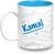 Kamal Name Gift  Ceramic Inside Blue Mug Gifts For Birthday