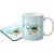 LOF Cool Boy Gift For Brother And Son Birthday 325 Ml Ceramic Coffee Mug With Printed Coaster Combo