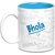 Bhola Name Gift  Ceramic Inside Blue Mug Gifts For Birthday