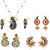 JewelMaze Set Of 4 Multicolour Jewellery Combo-PAA1510