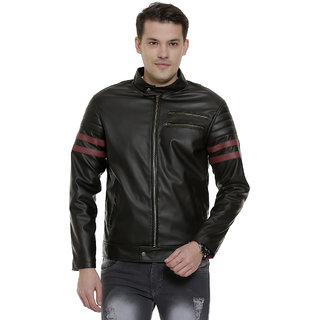 Shopclues leather clearance jacket
