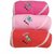 Good Day Teddy Hooded Baby Blanket Assorted Colors - Set of 3