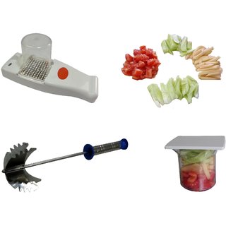 vegetable lassi raita chipser cutter combo finger maker easy