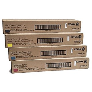XEROX DC250 Multi Color Toner  (Black, Cyan, Yellow, Magenta) offer