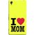 FUSON Designer Back Case Cover for Sony Xperia XA :: Sony Xperia XA Dual (Yellow Background Mother Hearts Pure And True Love)