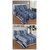 Furnishing Zone New 100% Cotton 90x90 Inches 2 Double Bedsheet With 4 Pillow Covers_FZAHCottonDBCOMB130