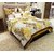 Furnishing Zone New 100% Cotton 90x90 Inches 1 Double Bedsheet With 2 Pillow Covers_FZAHCottonDBR030
