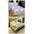 Furnishing Zone New 100 Cotton 90x90 Inches 2 Double Bedsheet With 4 Pillow CoversFZAHCottonDBCOMB520
