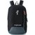 Frazzer Travel 15L Backpack (Small) For Hiking Camping Rucksack (Black and Grey)