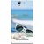 FUSON Designer Back Case Cover for Sony Xperia C3 Dual :: Sony Xperia C3 Dual D2502 (Summer Vacation Beach Mobile Wallpaper Blue Sky )