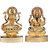 only4you Gold Plated Laxmi  Ganesha Idol