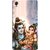FUSON Designer Back Case Cover for Sony Xperia M4 Aqua :: Sony Xperia M4 Aqua Dual (Moon Ganpati Shiva Om Namah Shivay Sitting Jatadhari )
