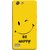 FUSON Designer Back Case Cover for Oppo Neo 7 :: Oppo A33 (Yellow Background Cute Smiling Smiley Big Smile)