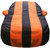 Autofurnish Stylish Orange Stripe Car Body Cover For Mahindra Scorpio -  Arc Blue