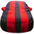 Autofurnish Stylish Red Stripe Car Body Cover For Tata Safari -  Arc Blue