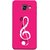 FUSON Designer Back Case Cover for Samsung Galaxy A5 (6) 2016 :: Samsung Galaxy A5 2016 Duos :: Samsung Galaxy A5 2016 A510F A510M A510Fd A5100 A510Y :: Samsung Galaxy A5 A510 2016 Edition (Colorful Music Notes Symbols Small Black Notes)