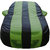 Autofurnish Stylish Green Stripe Car Body Cover For Fiat Punto -  Arc Blue