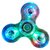 IMSTARS Transparent LED Light Fidget Spinner with Switch Plastic EDC Hand Spinner For ADHD Relief Focus Anxiety Stress T