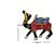 Royal Arts amp Crafts Handmade Rajasthani Show Piece Of Camel For Home Deacutecor Set Of - 3 piece (Black)