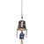 Royal Arts And Crafts Beautiful Handmade Rajasthani Bell Ganesha Door Hanging For Deacutecor Your Home ( Blue Color) pake Of-2
