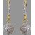 Rajwada Arts Trendy American Diamond Drop Earrings