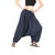 Rayon Blue Harem Pants for Women
