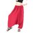 Rayon Red Harem Pants for Women