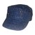 Awesome Look Blue Denim Color Baseball Cap For Cool Guys