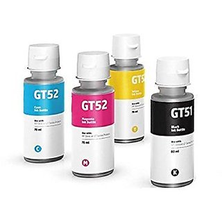 HP GT51 GT52 4 Color Set Genuine Official Original Ink Bottle For GT 5820 5810 offer