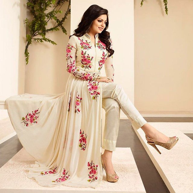 Embroidered New Latest Designer Party Wear Indo Western, Girl, Machine Wash  at Rs 598 in Surat