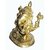 Brass Metal Statue Of Lord Ganesha Sitting In Blessing Position And Fine Finishing Work By Bharat Haat BH01390
