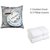 Welhouse India 1 Cushion Cover with 2 Face Towels
