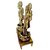 Brass Statue Of Lord Vishnu And Laxmi In Fine Carving Work By Bharat Haat BH00131