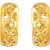 Asmitta Royal Bali Hoop Gold Plated Earring For Women