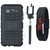 Oppo A37 Shockproof Tough Armour Defender Case with Selfie Stick and Digtal Watch