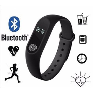 Bingo m2 waterproof heart monitoring fitness smart band discount