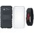 Oppo F1s Shockproof Tough Defender Cover with Silicon Back Cover, Digital Watch