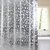 Khushi Creations 3D Coin Design Waterproof Shower Curtain Bathroom (Width-52Inches X Height-82Inches) 7 Feet