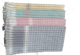 Multicoloured cotton bath towel