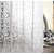 Khushi Creations Shower/Ac Printed Coin Design Curtain 7 Feet (Width-52Inches X Height-82Inches) .