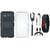 Redmi 3s Defender Tough Armour Shockproof Cover with Silicon Back Cover, Selfie Stick, Digtal Watch, Earphones and USB Cable