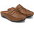 LAYASA Men's Beige Velcro Sandals