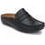 LAYASA Men's Black Velcro Sandals